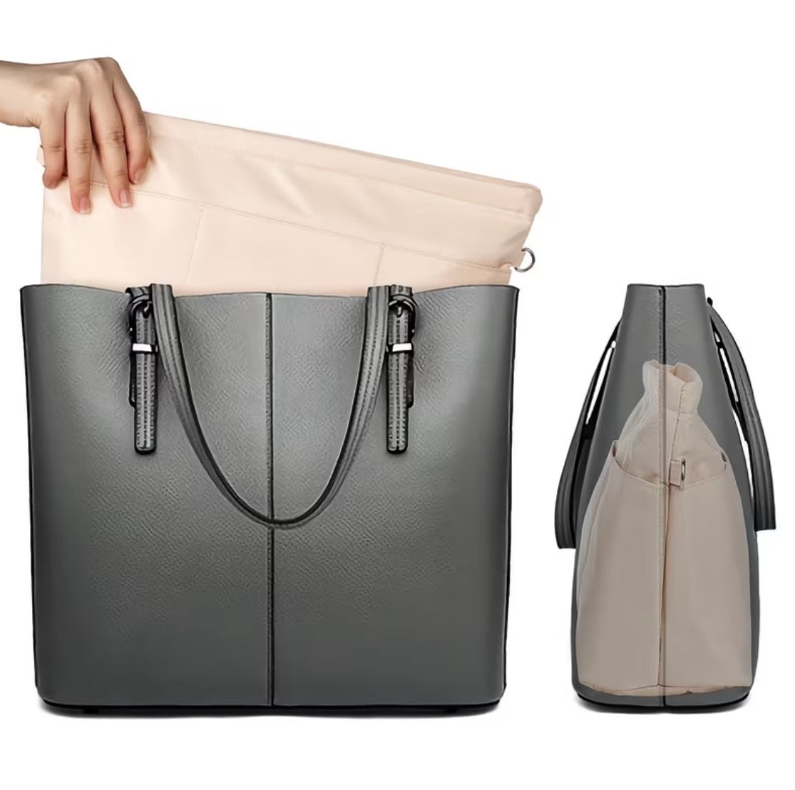 Lunara Glow 13-Pocket Purse Organizer Insert