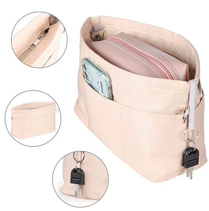 Lunara Glow 13-Pocket Purse Organizer Insert