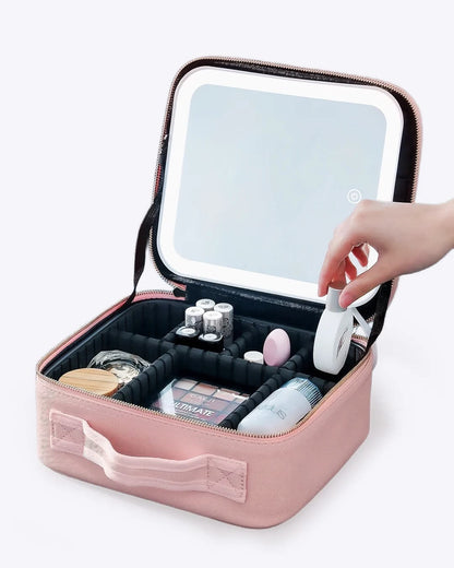 Lunara Glow 2-in-1 Makeup Cosmetic Bag