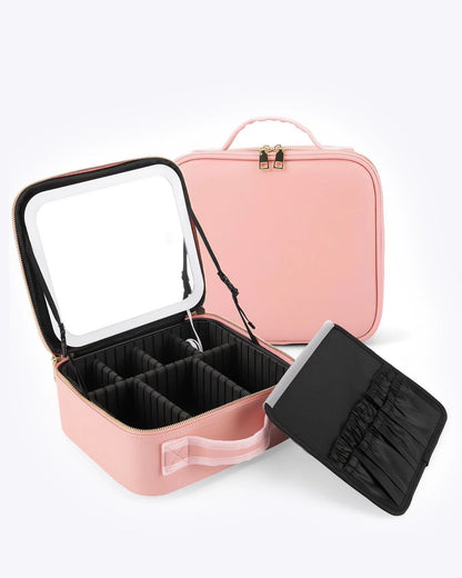 Lunara Glow 2-in-1 Makeup Cosmetic Bag