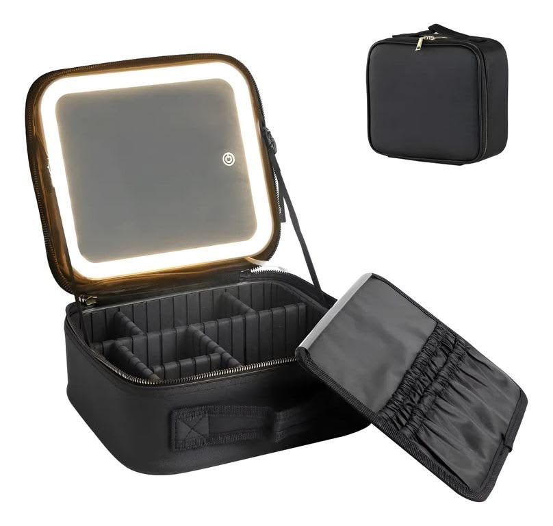 Lunara Glow 2-in-1 Makeup Cosmetic Bag