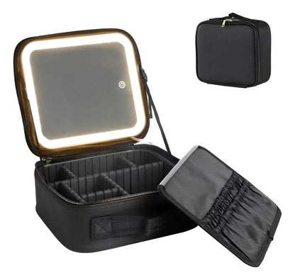 Lunara Glow 2-in-1 Makeup Cosmetic Bag